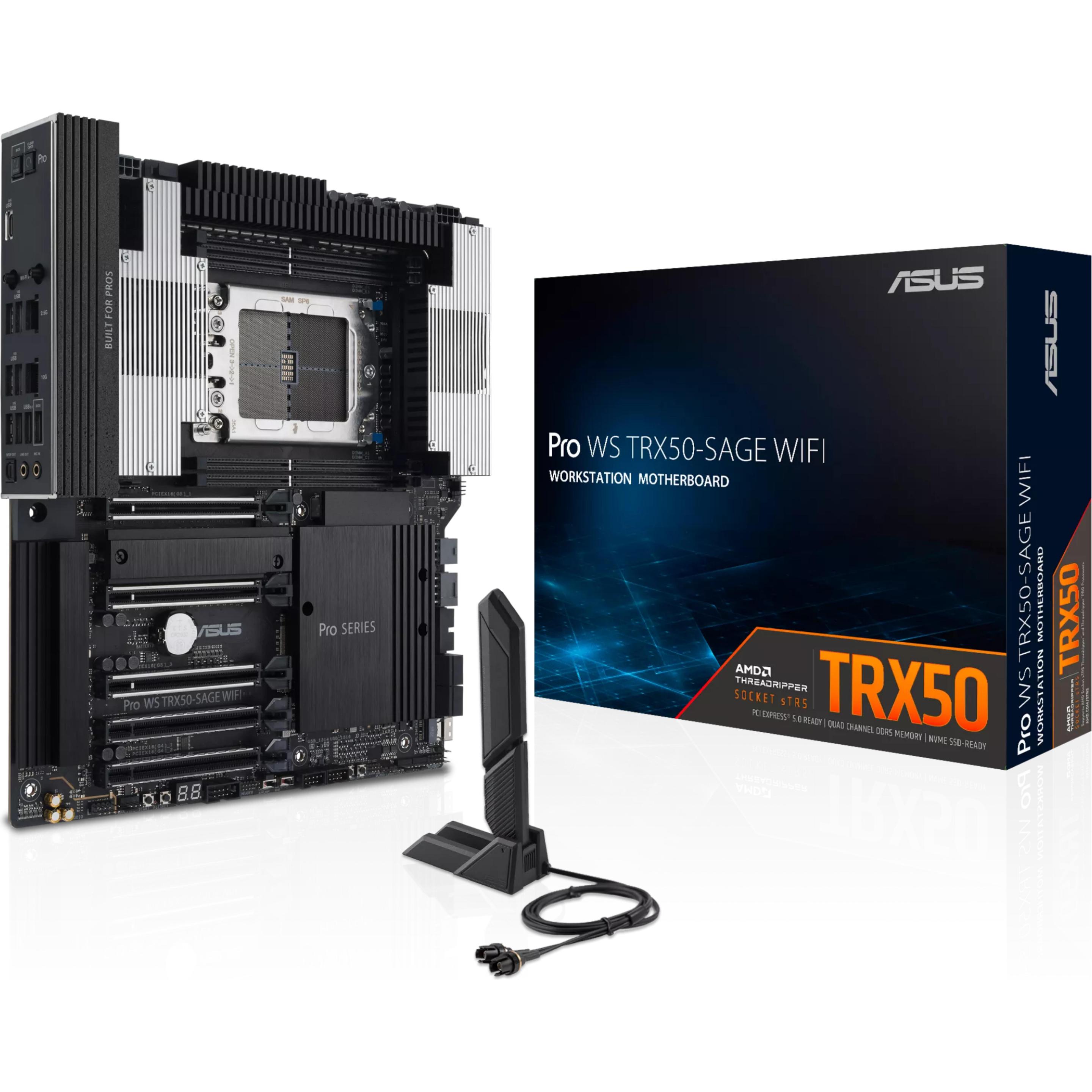 ASUS PRO WS TRX50-SAGE WIFI (sTR5, AMD TRX50, E-ATX), Mainboard