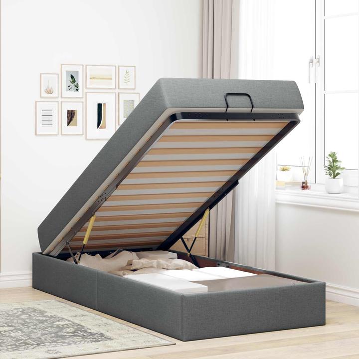 Actual product image vidaXL Storage bed (90 x 200 cm)