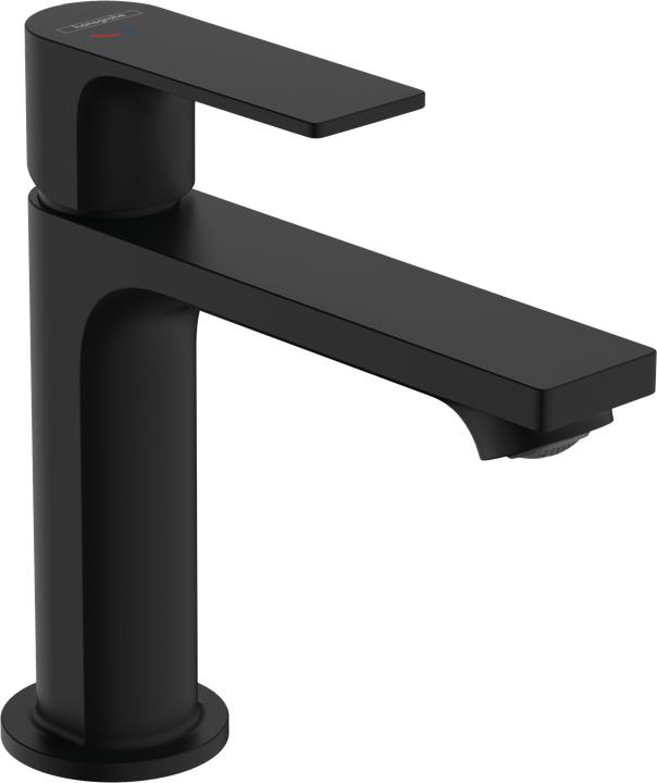 Productafbeelding hansgrohe HG ééngreeps wastafelmengkraan Rebris E 110 CoolStart o AG mat zwart