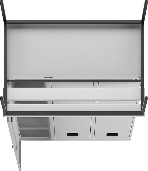 Actual product image Wolf Clothes locker with bench underneath (120 cm, 214 cm)