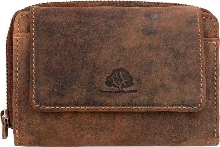 Actual product image Greenburry Wallet Vintage 1670 zip combination wallet