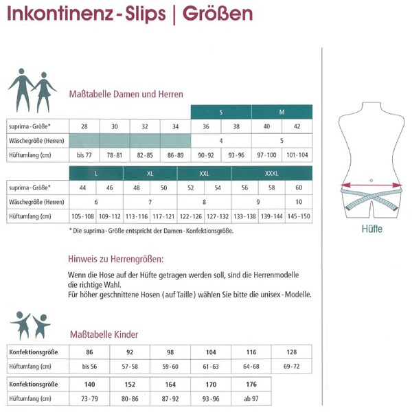 Image du produit Suprima 1263 Slip Bodyguard 6 (Large plus)