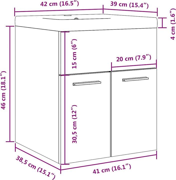 Actual product image vidaXL Arcangelo