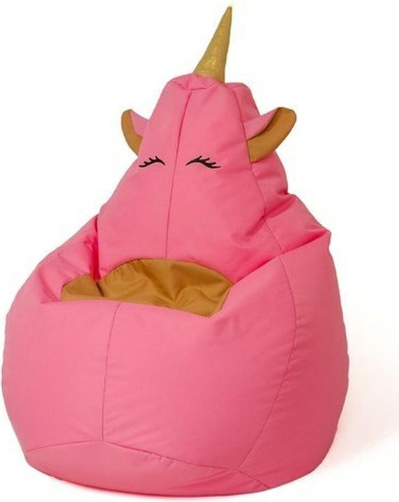 Produktbild Go Gift Einhorn rosa XL 130 x 90 cm Sako Tasche pouffe