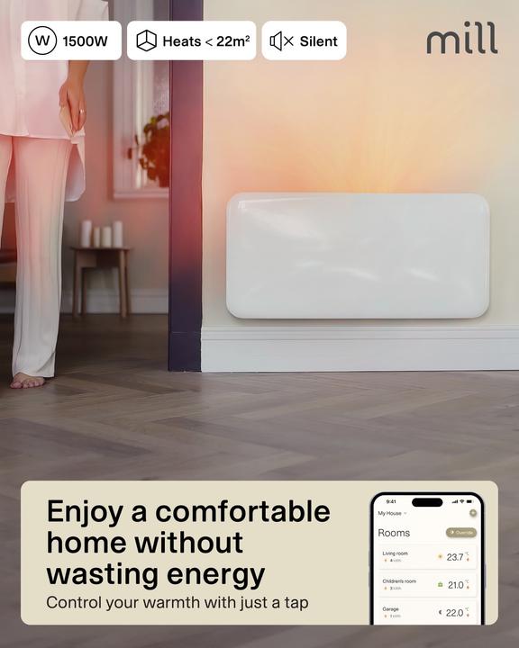 Immagine prodotto Mill Invisible Smart WiFi PanelHeater 1500W