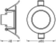 Produktbild Ledvance Smart Recess Downlight Tw And Rgb (400 lm)