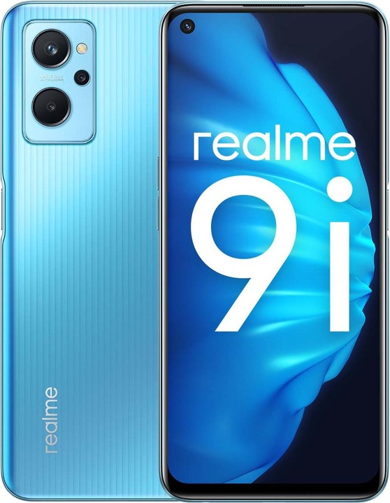 Actual product image realme 9i (128 GB, Prism Blue, 6.60", Dual SIM + SD, 50 Mpx, 4G)