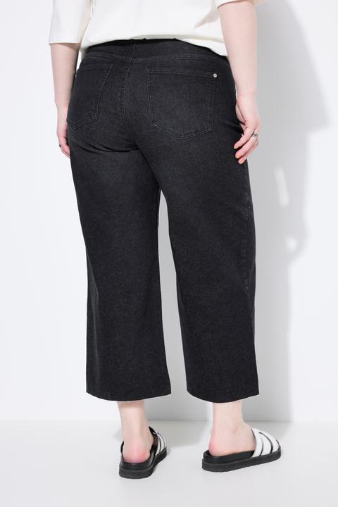 Actual product image Studio Untold Denim Elastic Waist Culottes (54)
