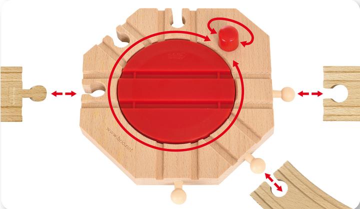 Productafbeelding Brio Mechanische draaischijf