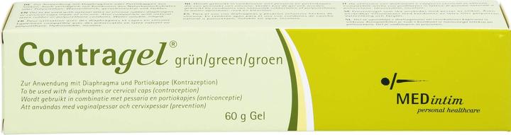 Actual product image Contragel grün (60 ml, Intimate washing lotion)