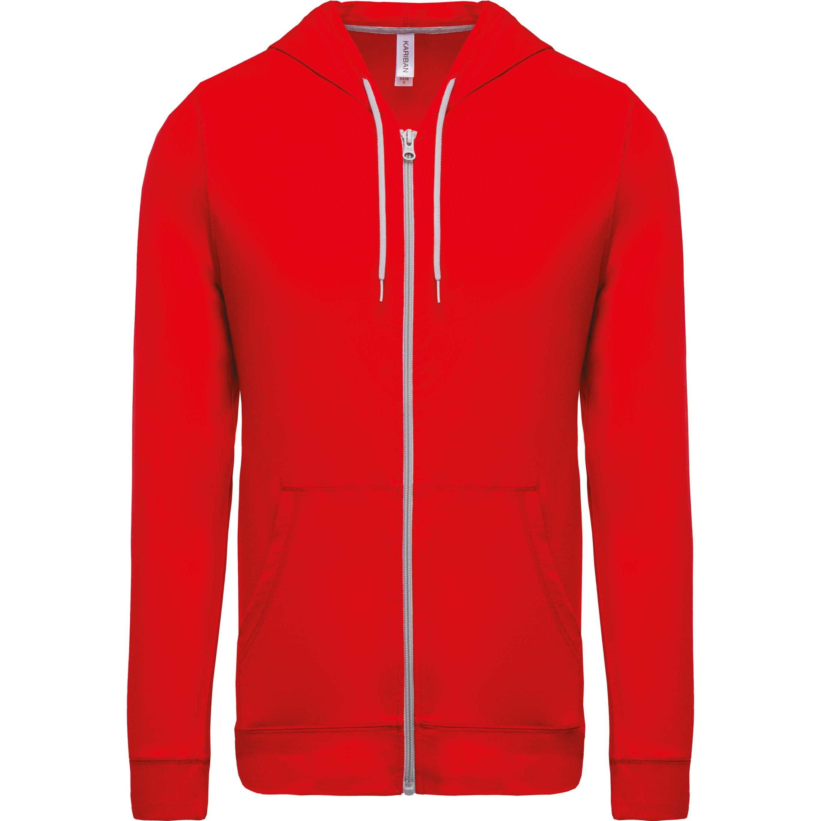 Kariban, Jacke, Coton Légère (XL), Rot, XL