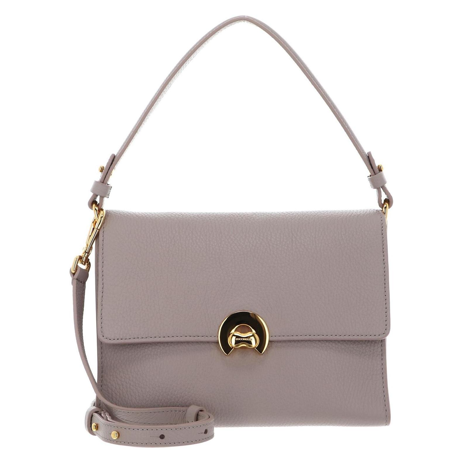 Coccinelle, Handtasche, Ledertasche Mini Bag Coccinellebinxie, Beige