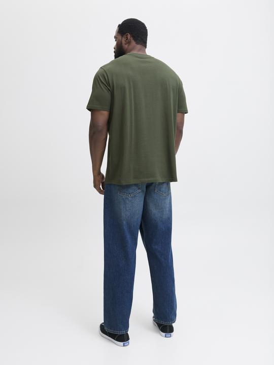 Actual product image Jack & Jones Jjesoho Tee Ss Crew Neck Noos Pls (7XL)