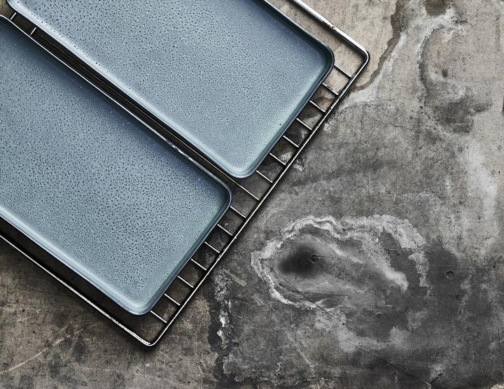 Produktbild RAW Rectangular dish set 34 x 18 cm - 2 pcs - Northern Green (2x)