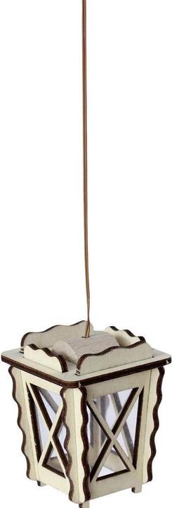 Kahlert Licht Houten lantaarn groot met LED (1 x)