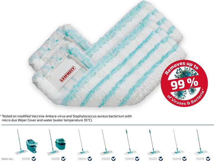 Actual product image Leifheit Wischbezug Profi XL (2 pcs.)