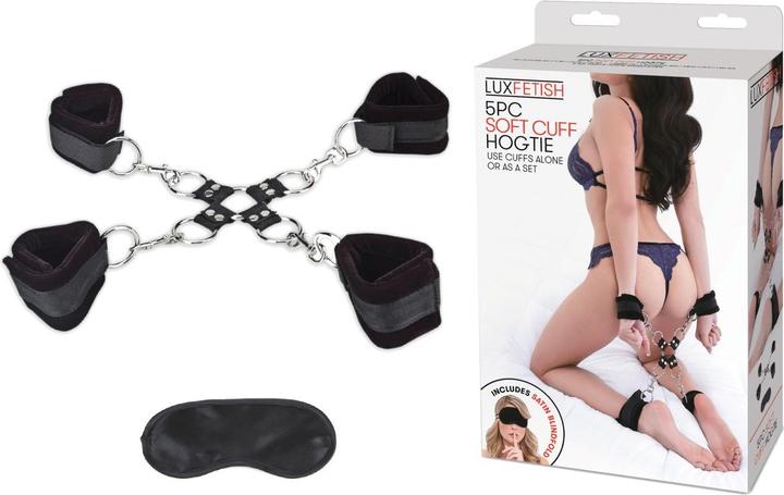 Actual product image Lux Fetish Hogtie Set