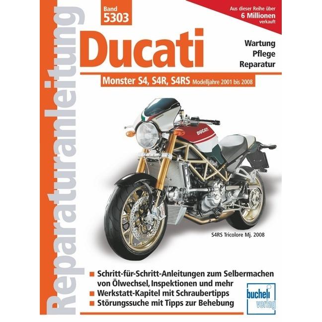 Bucheli Ducati Monster mit 4 Ventilen, Desmo, Wasserkühlung, Einspritzung (Deutsch, 2014) (7095667)