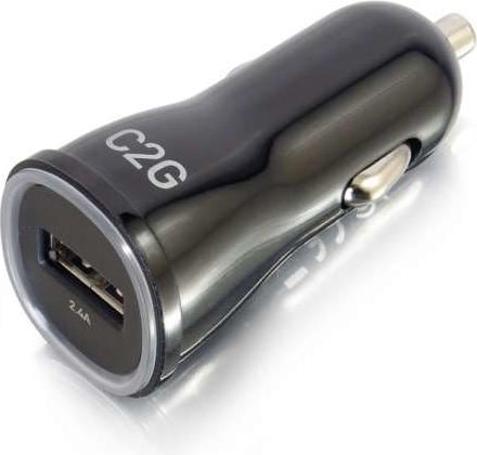 Image du produit C2G Chargeur de voiture USB 1 port, sortie