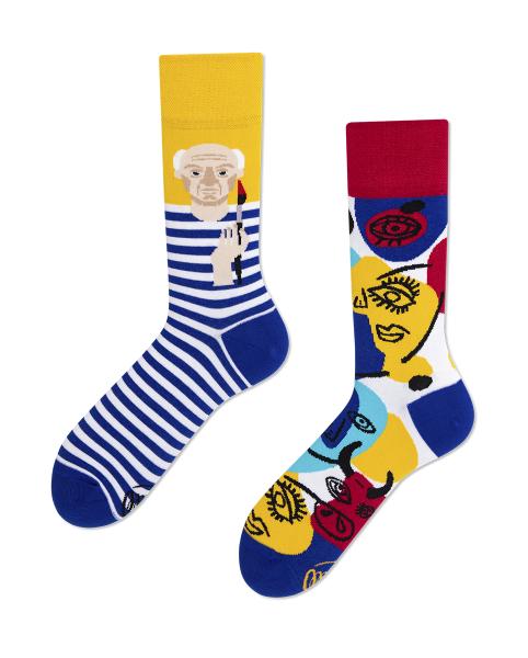 Actual product image Many Mornings Picassosocks (Single pack, 35 - 38)