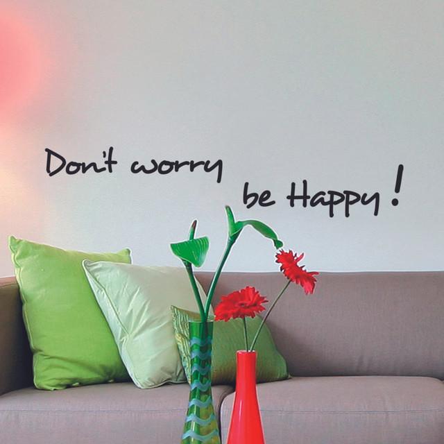 Actual product image Crearreda Wall tattoo Happiness Deluxe S (31 x 15 cm)
