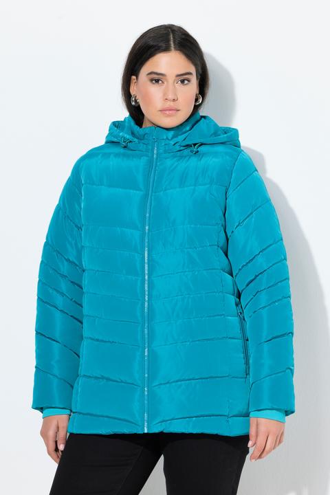 Produktbild Ulla Popken HYPRAR Steppjacke, Kapuze, wasserabweisend (54)