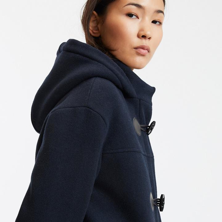 Produktbild La Redoute Collections Halblange Winterjacke im Dufflecoat-Stil (46)