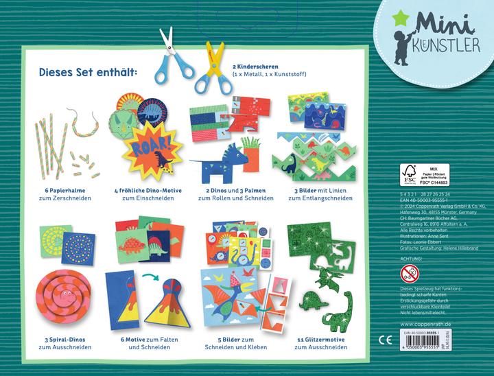 Actual product image Mein grosses Bastelset: Schneiden lernen, Dinosaurier