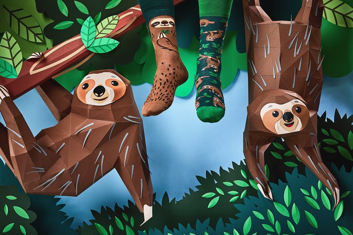 Actual product image Many Mornings Sloth Life (Single pack, 43 - 46)