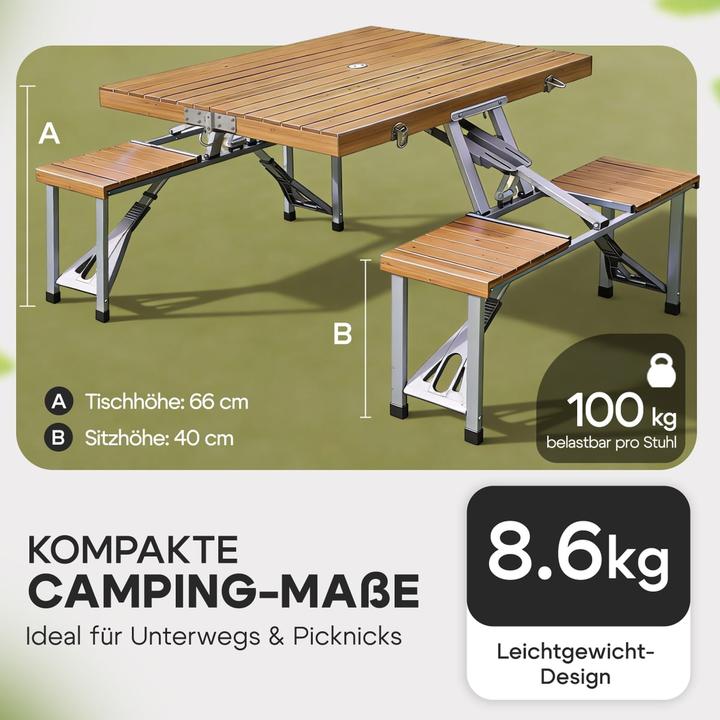 Actual product image Casaria Camping table