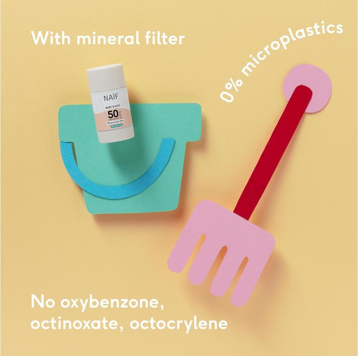 Image du produit Naïf Stick de protection solaire (Stick solaire, SPF 50, 36 g)