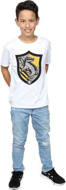 Produktbild Hufflepuff Crest Flat TShirt Jungen (116)