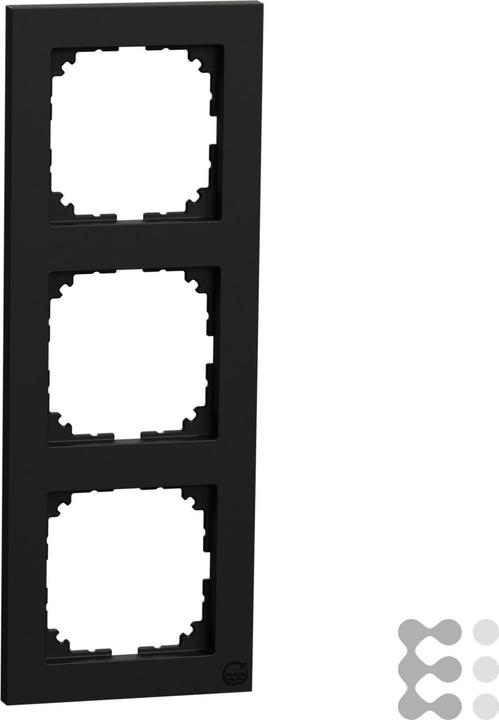 Image du produit Merten Cadre M-Pure triple MEG4030-3603 noir mat M-Pure