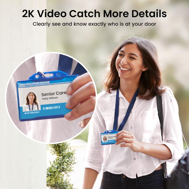 Productafbeelding Aosu Video deurbel SE (Draadloze, WiFi)