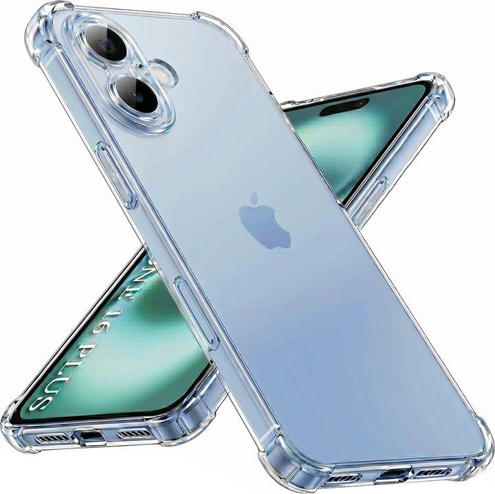 Produktbild Techsuit - Shockproof Clear Silicone - iPhone 16 - Clear (Apple iPhone 16)