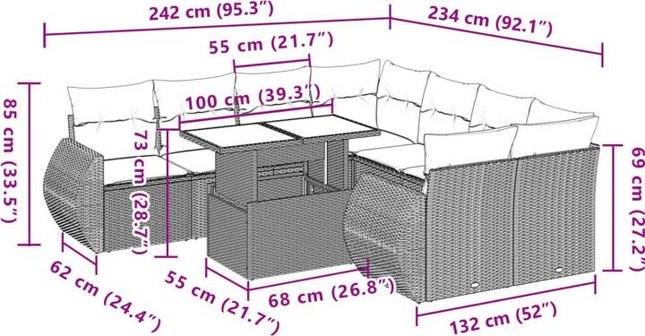Produktbild vidaXL Elianna