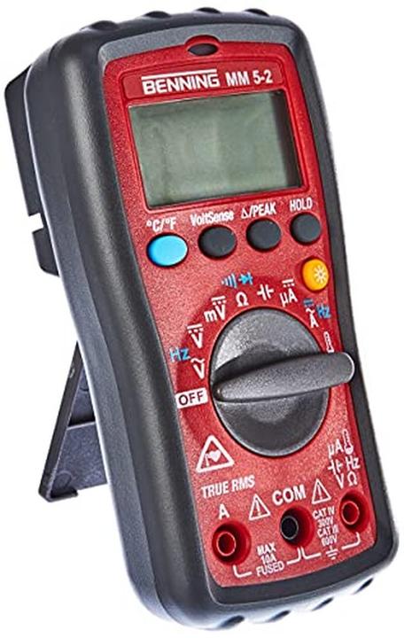 Produktbild Benning Hand-Multimeter digital MM 5-2 (CAT IV 300V, CAT III 600V)