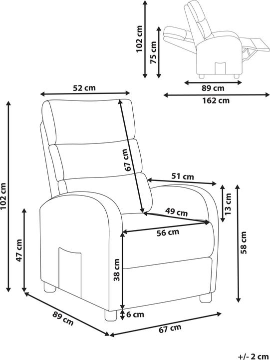 Produktbild Beliani Otus