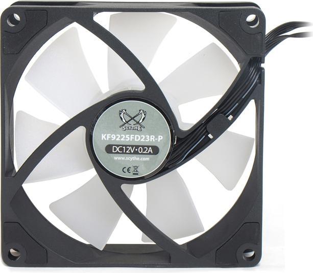 Actual product image Scythe PC fan Kaze Flex 92mm RGB PWM (92 mm, 1x)