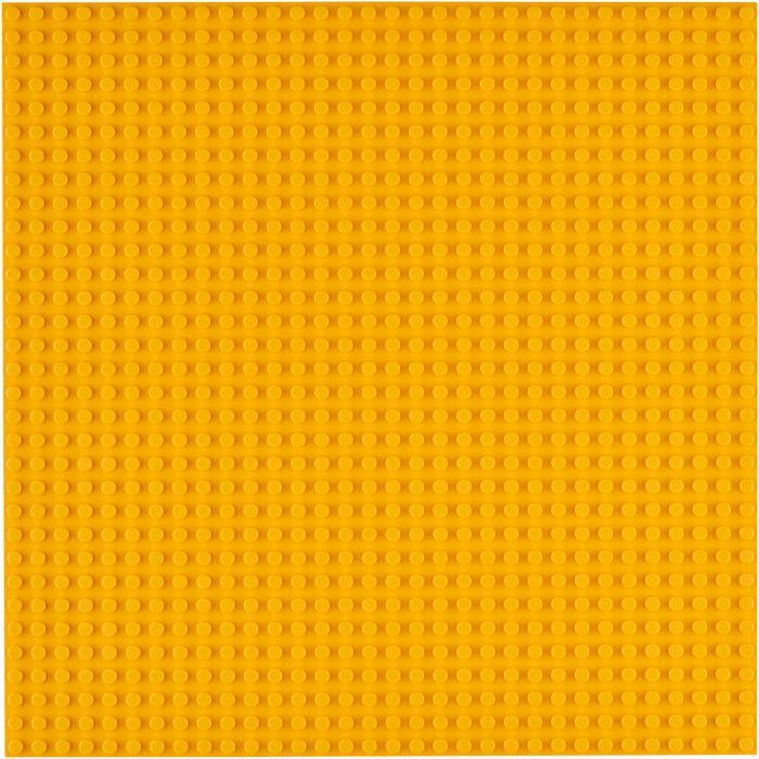 Actual product image Open Bricks Baseplate 32x32 yellow