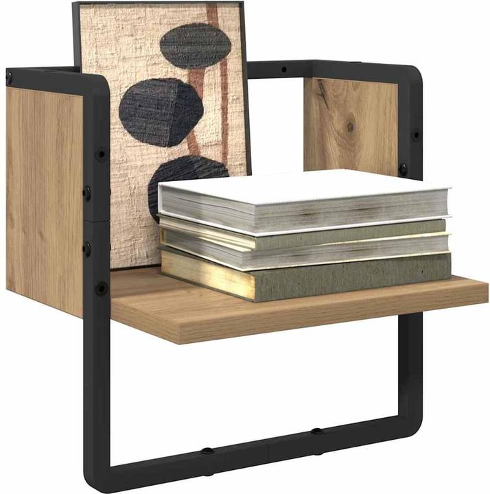 Immagine prodotto vidaXL Schwebendes Regal (25 x 30 x 30 cm)