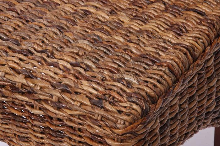 Image du produit Mendler 6x Chaise en osier banane tressée - clair