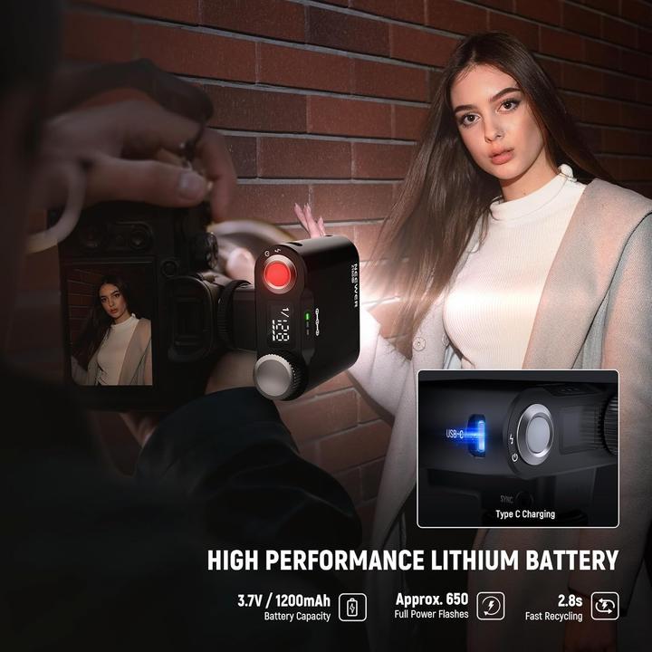 Image du produit Neewer Retro Camera Flash Z160 SE (Flash à monter, Universel)