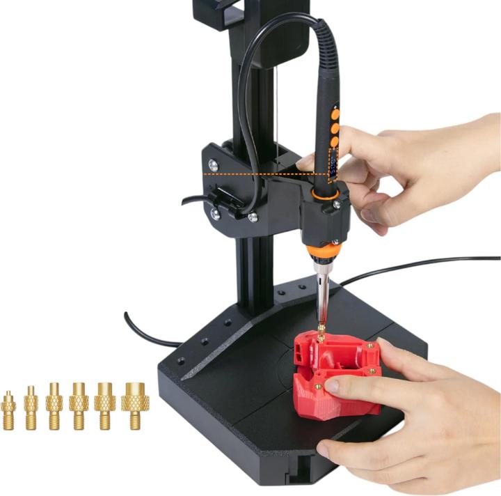 Image du produit Purecrea Gewindeeinsatz Presse Kit mit Lötkolben und Zubehör