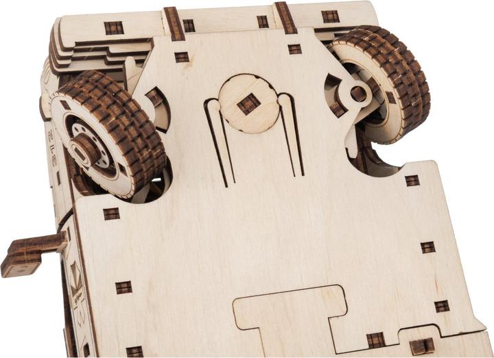 Actual product image Eco Wood Art Mechanical 3D wooden-puzzle - Ambulance (386 parts)