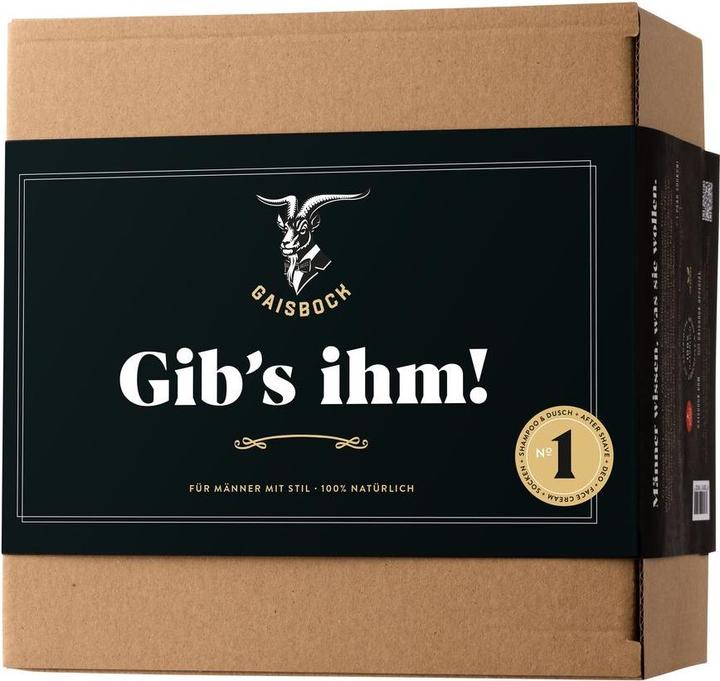 Produktbild Gaisbock Geschenkset #1 (Körperpflegeset, Gesichtspflege Set, Haarpflege Set, Bartpflege Set)