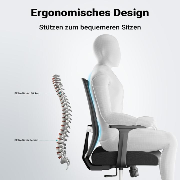Actual product image Wiltec Ergonomic office chair