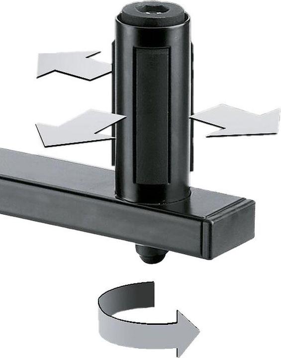 Image du produit K&M 24110 (1 pièce, Installation murale, Inclinable)