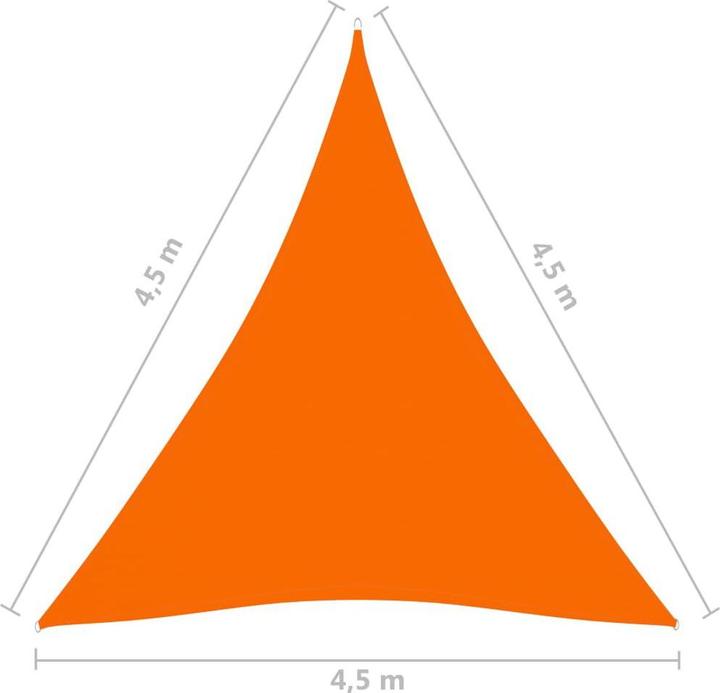 Produktbild vidaXL Sonnensegel (450 x 450 x 450 cm)