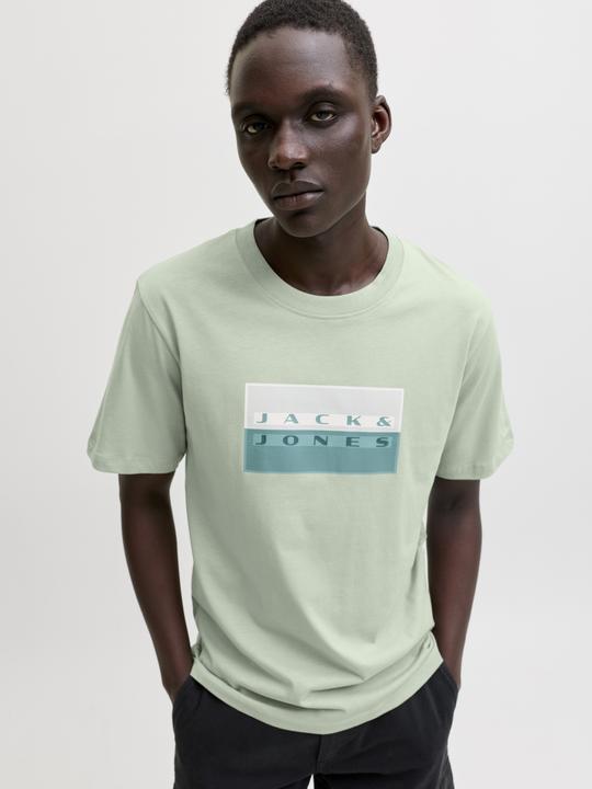 Produktbild Jack & Jones Jcofusion Dots Print Tee Ss Crew Sn (M)